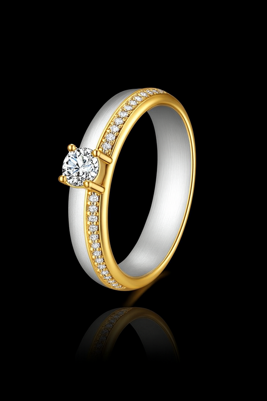 Keramik Zirkon Ringe