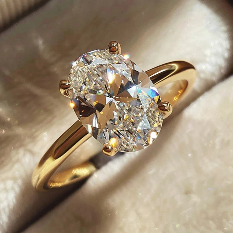 Silberring mit Zirkona