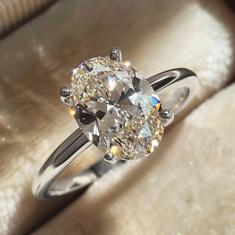 Silberring mit Zirkona